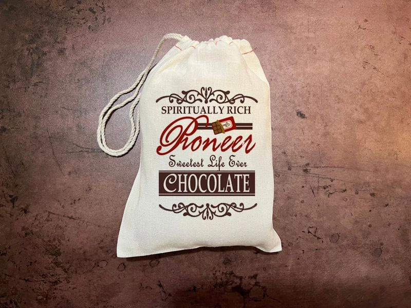 Chocolate Gift Bags - For JW Pioneers - Elders - Brothers - Sisters - Baptisms - Publishers