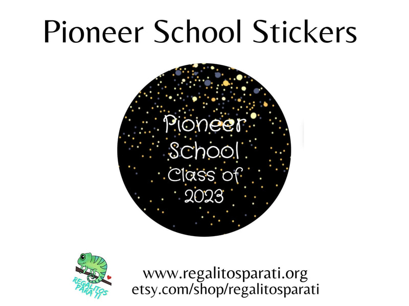 2023 Pioneer School Gifts Zoom Pioneer School Stickers Gift Tags Instant Download PSS