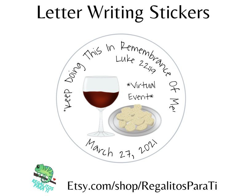 Letter Writing Stickers JW Memorial 2021