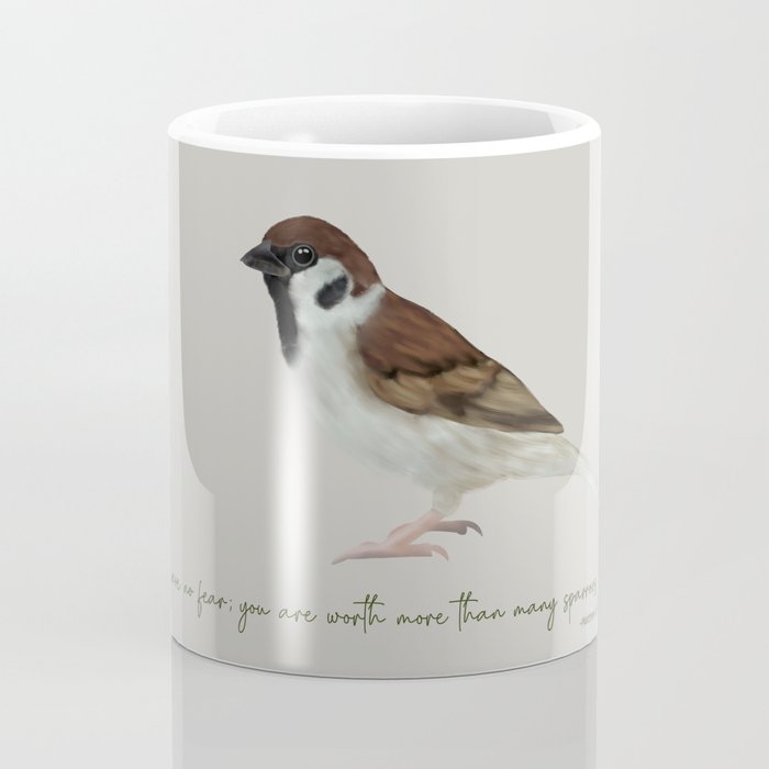 You Are Worth More Than Many Sparrows Mug - 30% Off Today!