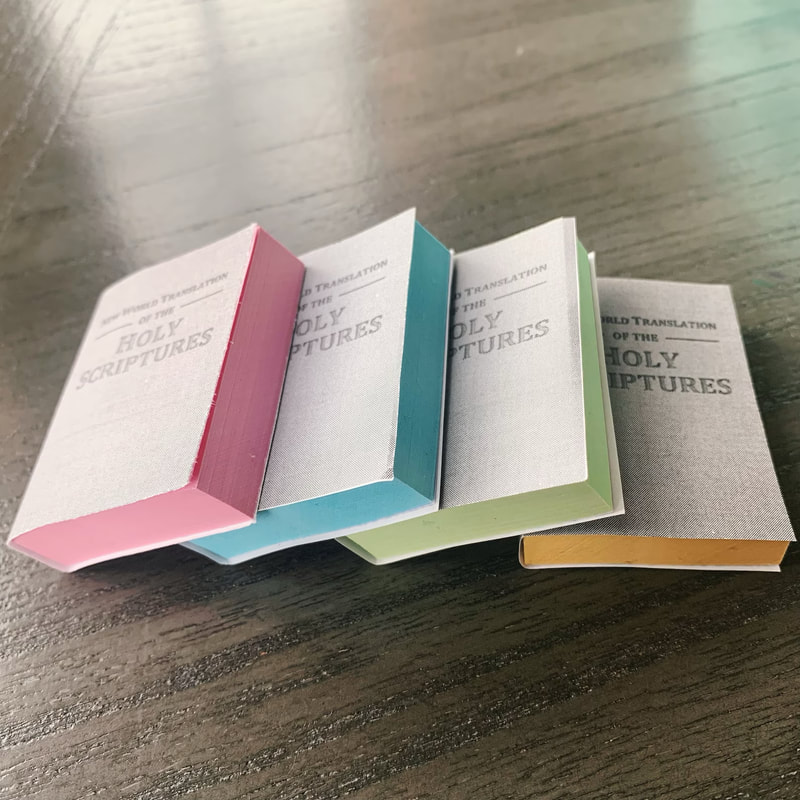 JW Gift | Mini Sticky Notepads | NWT Bible